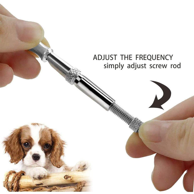 VJK Dog Whistle, Loud and Far-Reachin Ultrasonicg Dog Whistle for Puppy Training, Stopping Barking, Fetching, Sitting and Recall, Standardized Frequency（ with Lanyard） - PawsPlanet Australia