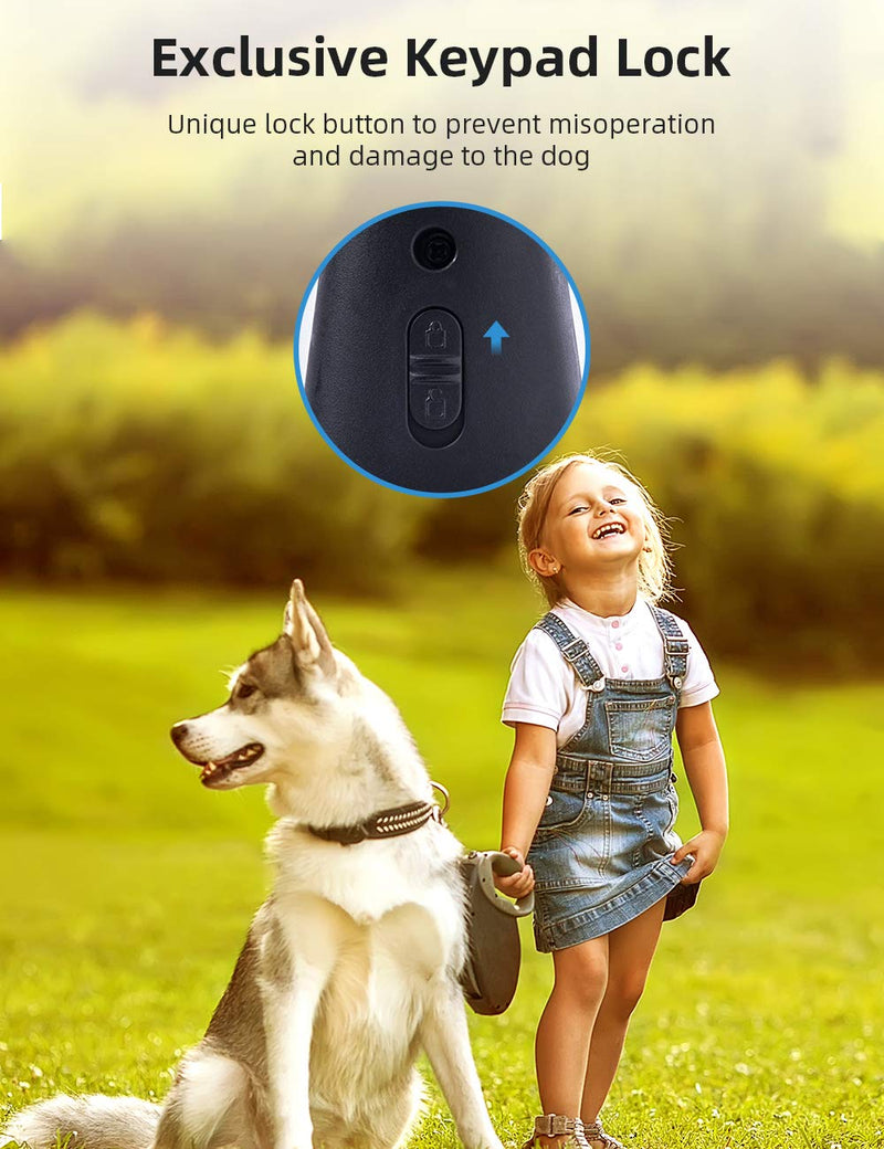 Dog Barking Deterrent Devices, Ultrasonic Barking Control Device, USB Rechargeable 2-in-1 Device with 3 Adjustable Frequency, Unique Keypad Lock, Dog Barking & Training Aid Control Range of 16.4 Ft - PawsPlanet Australia