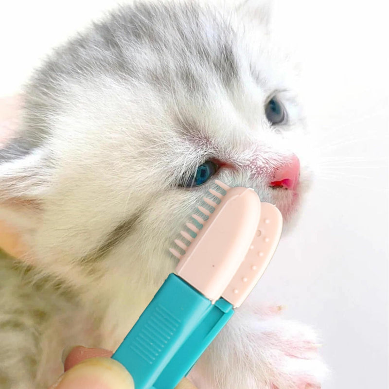 Amissz Tear Stain Remover Dog, Pack of 2 Dog Eye Care, Cat Eye Care, Dog Eye Comb Brush Dog Tear Stain Remover - PawsPlanet Australia