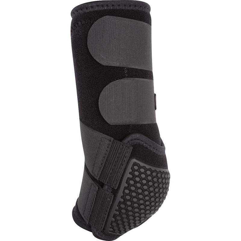 Classic Equine Flexion by Legacy2 Front Support Boots Black Small - PawsPlanet Australia