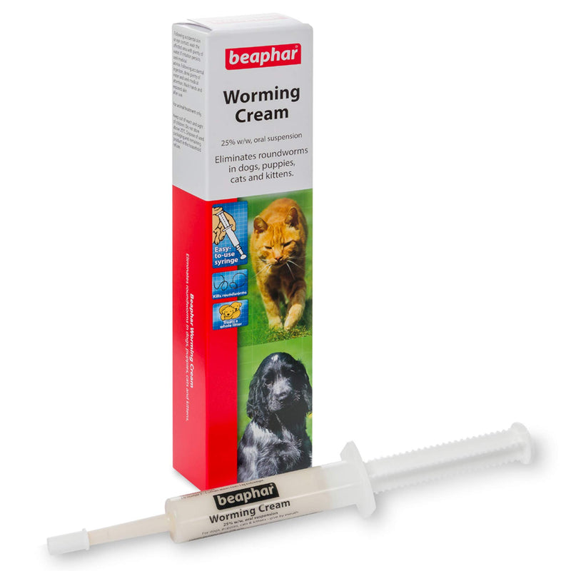 Beaphar Worming Cream, 18 g 1 18 g (Pack of 1) - PawsPlanet Australia