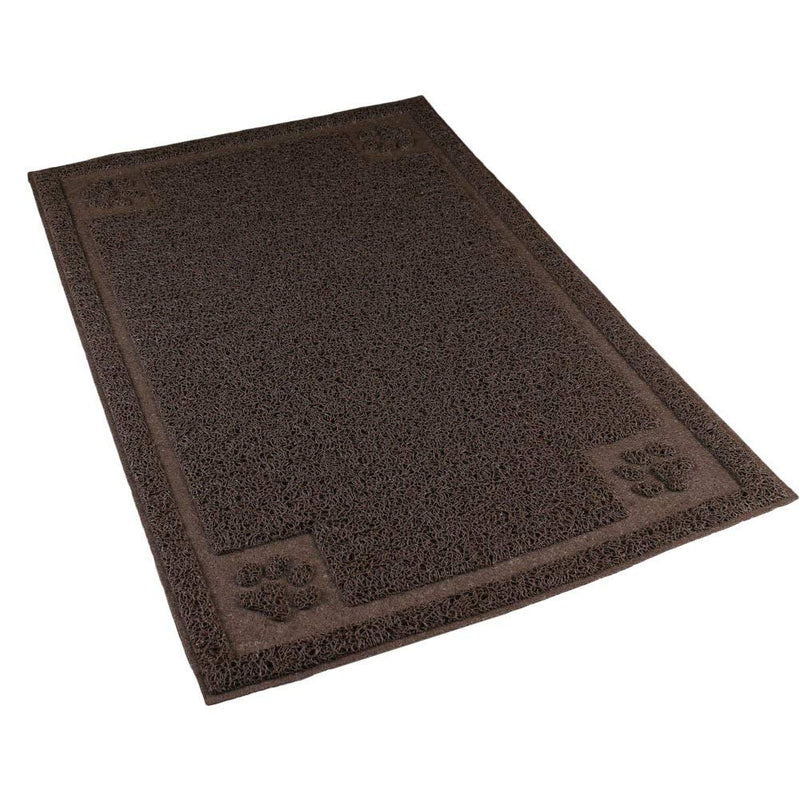 Darkyazi Pet Feeding Mat Large for Dogs and Cats,24"×16" Flexible and Easy to Clean Feeding Mat,Best for Non Slip Waterproof Feeding Mat Coffee - PawsPlanet Australia