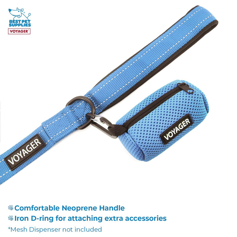 Voyager Step-in Air Dog Harness - All Weather Mesh Step in Vest Harness for Small and Medium Dogs by Best Pet Supplies M (Chest: 16 - 18") Baby Blue Base (Leash Bundle) - PawsPlanet Australia