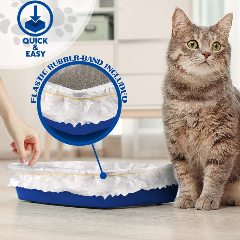 Alfapet Kitty Cat Pan Disposable, Sifting Liners- 10-Pack + 1 Transfer Liner-for Large, X-Large, Giant, Extra-Giant Size Litter Boxes - Pack of 5 - PawsPlanet Australia