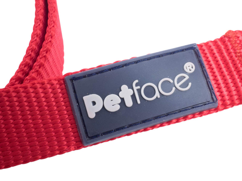 Petface Padded Nylon Dog Lead, Small, Red - PawsPlanet Australia