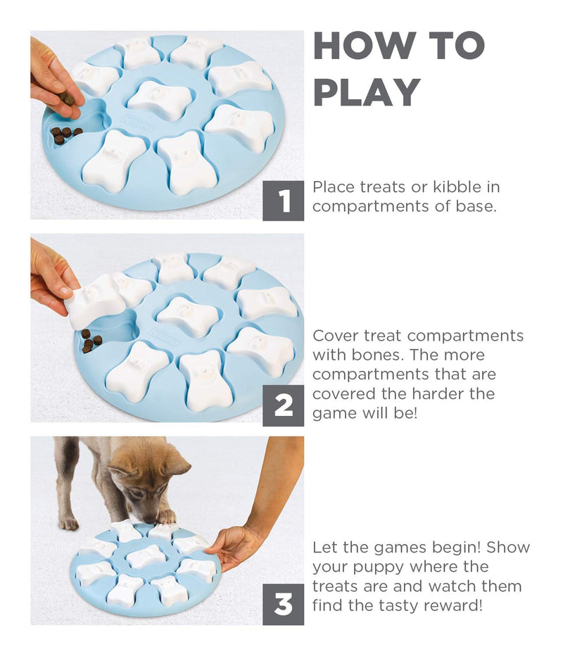 Nina Ottosson by Outward Hound Dog Treat Puzzle Level 1 (Easy) (Puppy) Smart - PawsPlanet Australia