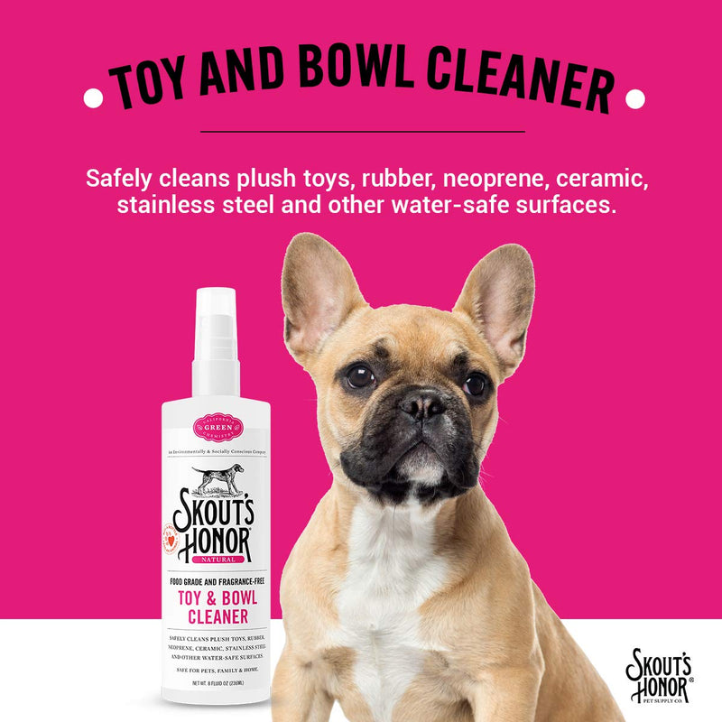 [Australia] - SKOUT'S HONOR Food Grade & Fragrance-Free Toy & Bowl Cleaner 8oz 