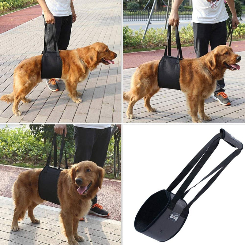 XYDZ Dog Lift Harness - Support Sling Helps Dogs With Weak Front or Rear Legs Stand Up, for Older or Sick Pets Getting In and Out of Stairs and Out of Cars - PawsPlanet Australia