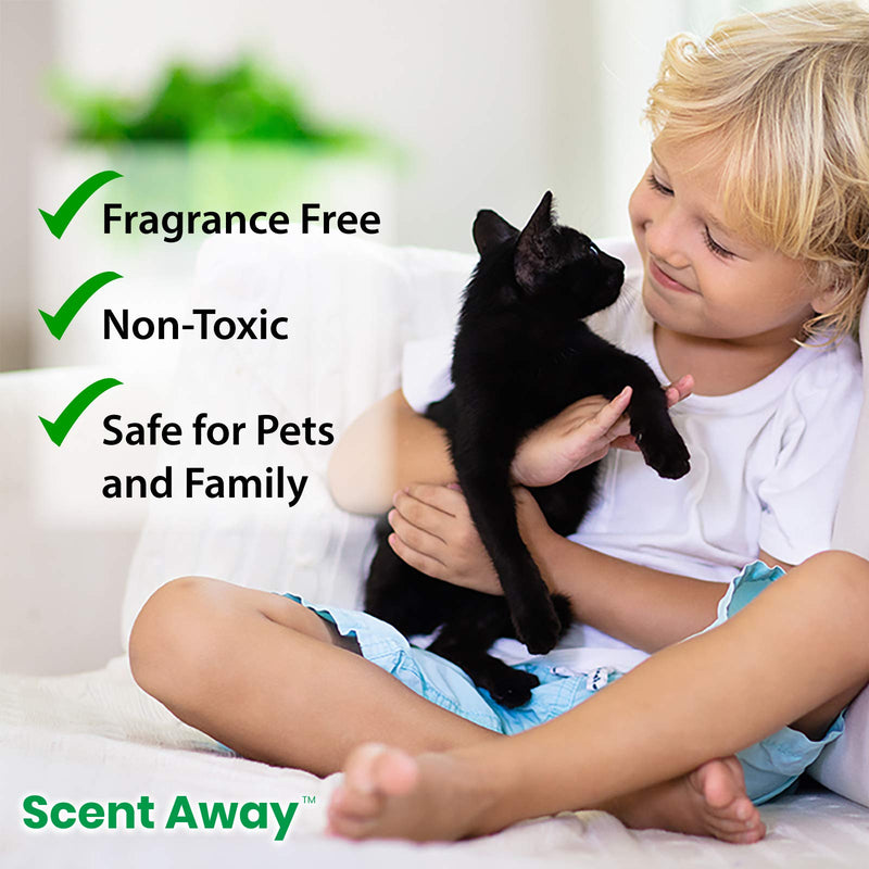 SCENT AWAY Cat Deodorizer| Fragrance Free Cat Litter Deodorizer with Active Carbon, Cat Box Odor Eliminator| Litter Box Deodorizer 10.5 Ounce (Pack of 1) - PawsPlanet Australia