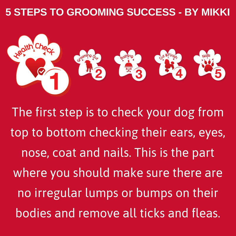 Mikki Dog, Cat Flea Comb - Flea Remover for Small to Medium Sized Pets - Dust, Lice Comb Brush - PawsPlanet Australia