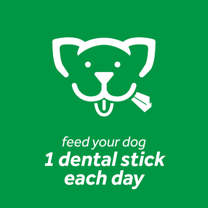 Fresh Breath by TropiClean Dental Sticks for Small Dogs (5-25 Pounds), 12ct, 8oz - Made in USA - Removes Plaque & Tartar - PawsPlanet Australia