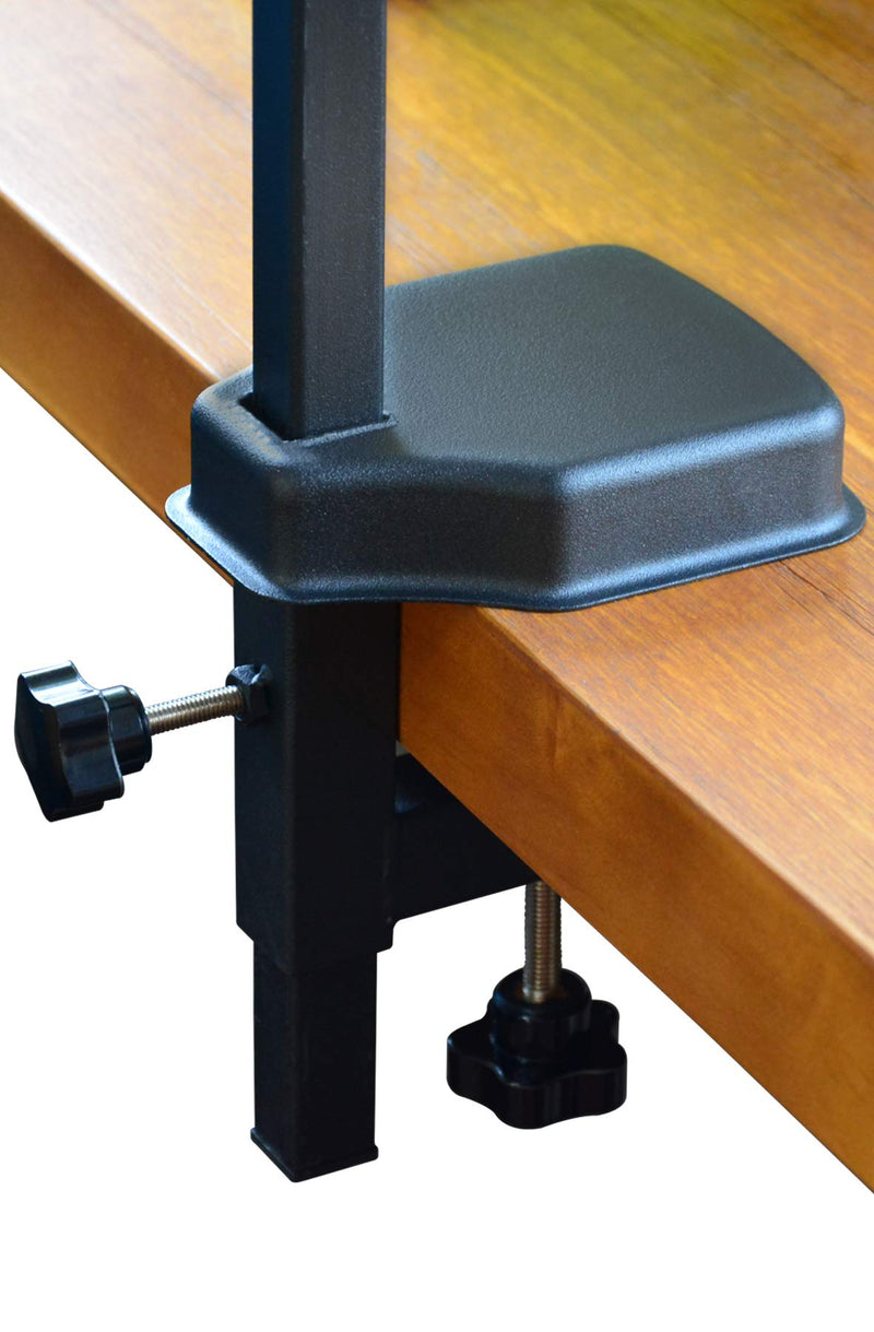 Foldable Pet Grooming arm with clamp for Large and Small Dogs - 35 inch Height Adjustable and Free Two No Sit Haunch Holder by Gravitis Pet Supplies (Black) Black - PawsPlanet Australia