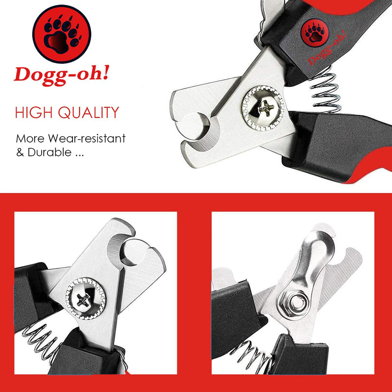 Dogg-oh! 8 in 1 Complete Professional Dog Grooming Kit | Dog Grooming Supplies | Dog Brush | Slicker Brush | Dog Brush for Long Haired Dogs | Cat & Dog Grooming Supplies | Deshedding Brush - PawsPlanet Australia