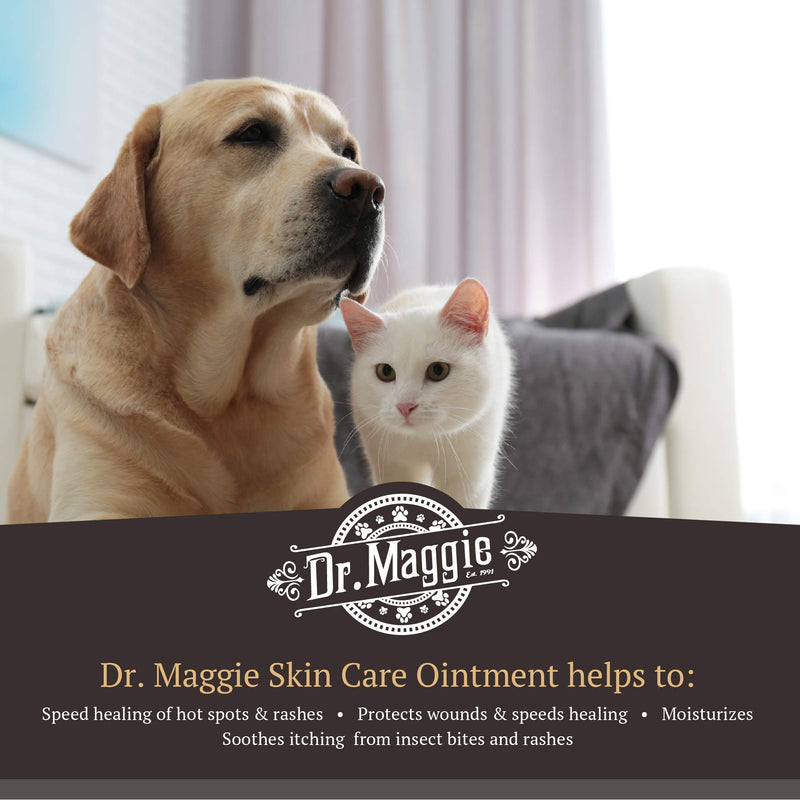 Dr. Maggie Skin Care Ointment for Dogs and Cats | First Aid for Hotspots, Scratches, and Wounds | 30g/1 oz - PawsPlanet Australia