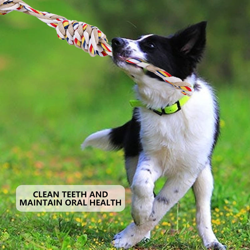 Dog Rope Toys Large, XL 24inch Rope Toys for Strong Large Dogs, Durable Dog Chew Toy for Aggressive Chewers of War, Interactive Rope Chew Toys for Medium Large Dog Breeds Teeth Cleaning - PawsPlanet Australia