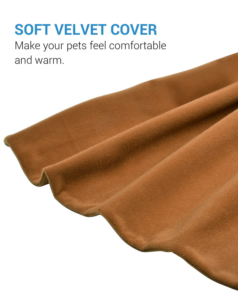 NICREW Pet Heating Pad, Waterproof Electric Heating Pad for Dogs and Cats, Pet Heated Mat with Soft Fleece Cover Medium - PawsPlanet Australia