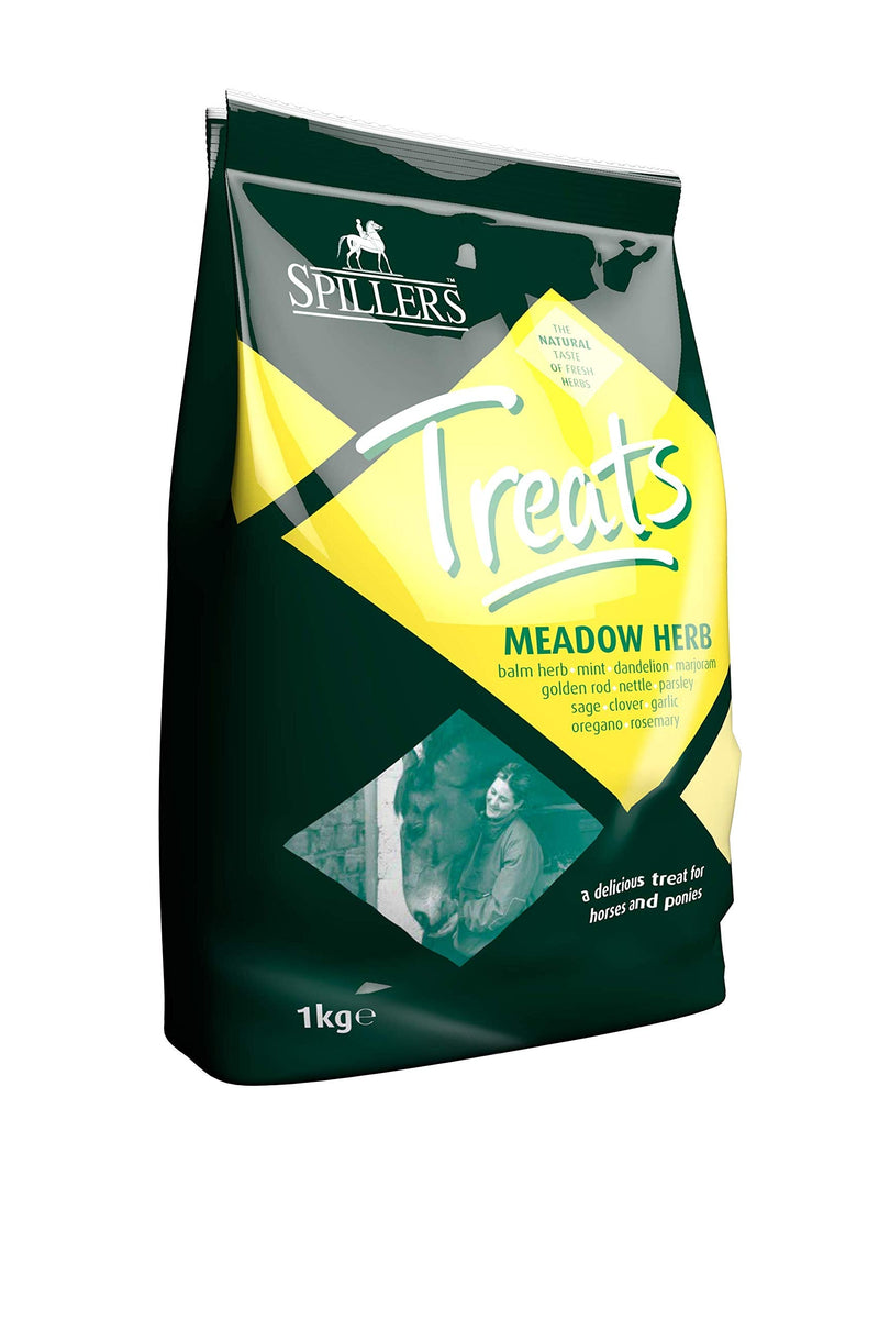 SPILLERS Meadow Herb Treats (1KG) x 8 (bulk buy) - For Horses - PawsPlanet Australia