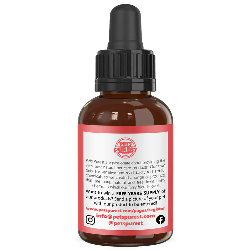 Pets Purest Joint Supplement Aid For Dogs, Cats & Pets. 100% Natural Hip & Joint Care Oil Drops for Flexibility, Mobility & Relief. Support Stiff & Ageing Joints in Senior Dog Cat - PawsPlanet Australia