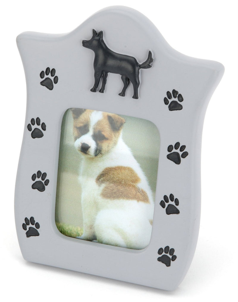 Urns UK Cremation Ashes Dog Urn with Matching Photo Frame - PawsPlanet Australia