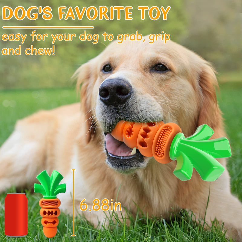 Sugelary Dog Toys, Indestructible Tough Dog Chew Toys, Durable Rubber Nylon Puppy Teething Toys for Large Medium Small Dogs - PawsPlanet Australia