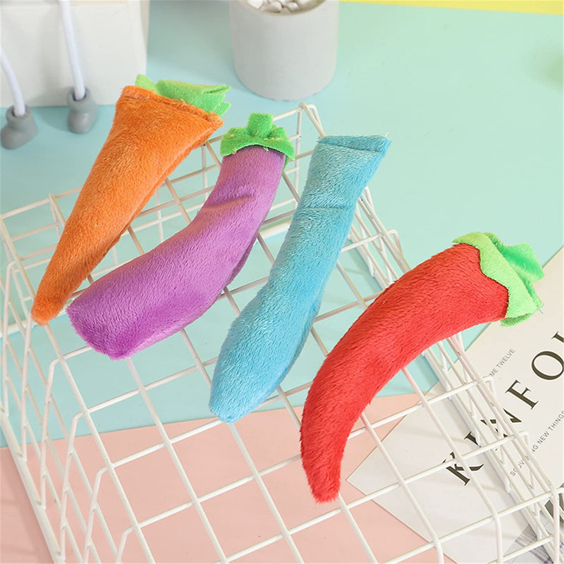 XINYANS 7Pcs Catnip Toys for Cats,Cat Toys with Catnip,Cat Chew Bite Toys for Indoor Cats Interactive,Includes 7 Different Cute Shapes Design Pet Toys - PawsPlanet Australia