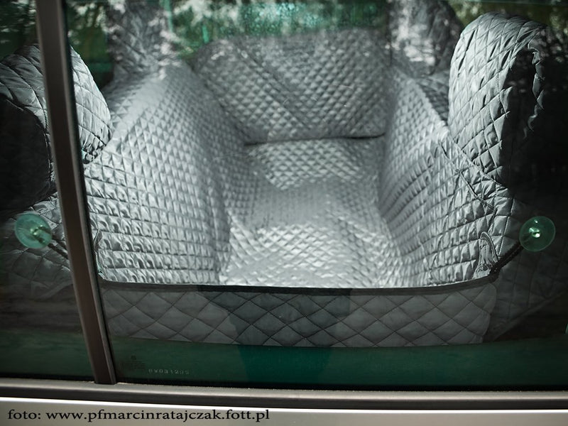 Hobbydog Standard Car Seat Cover, Large, Grey - PawsPlanet Australia