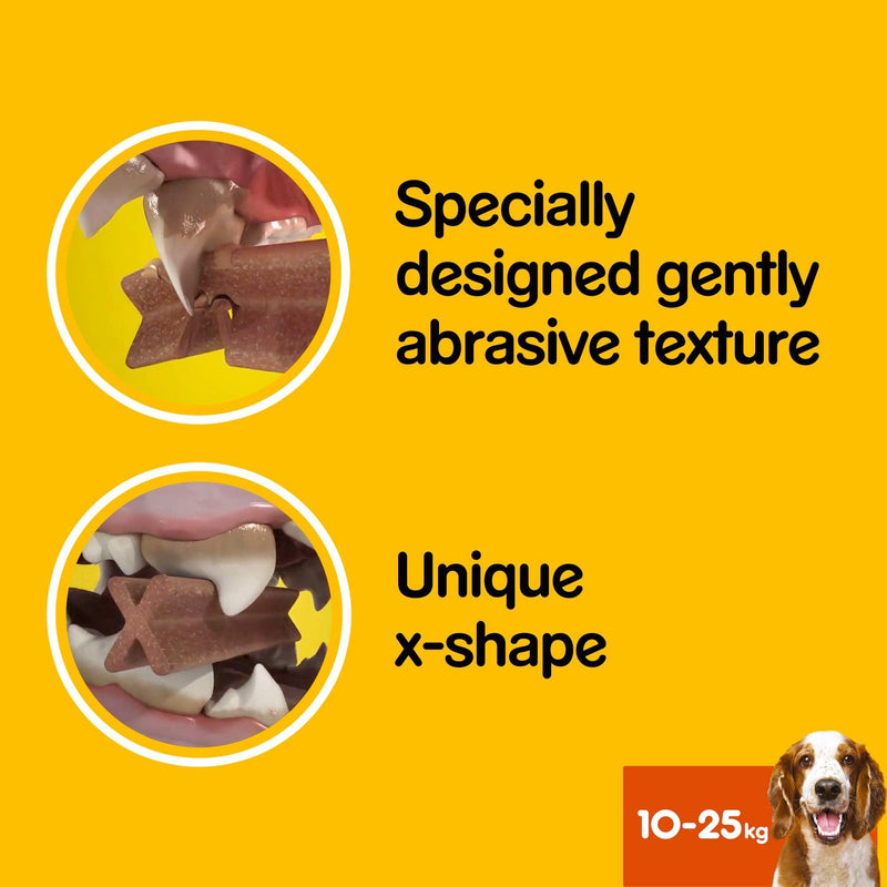 Pedigree Dentastix Medium Dog Dental Chews, 28 Sticks, 720 g - PawsPlanet Australia