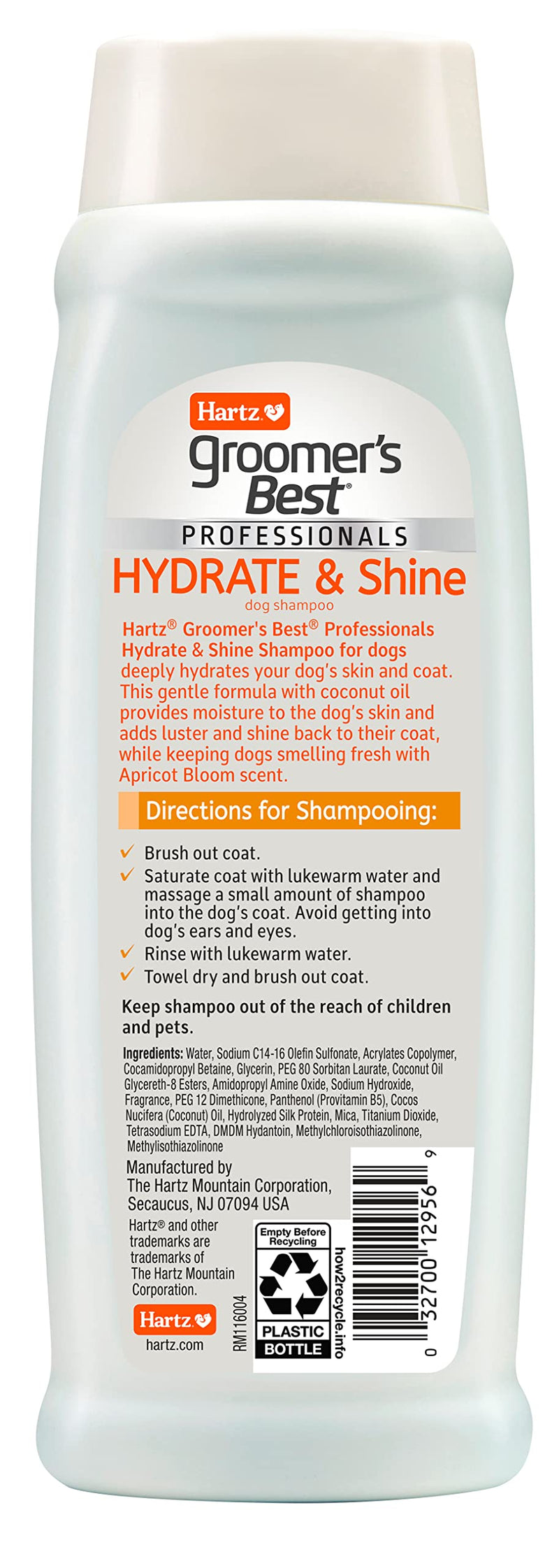 Groomer's Best Professionals Hydrate & Shine Dog Shampoo, 18 oz - PawsPlanet Australia