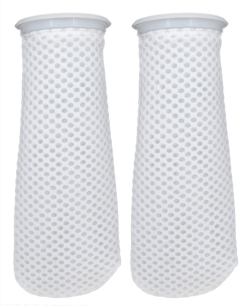 [Australia] - Filter Socks 4 inch, 3D Honeycomb Design Filter Sock. 4 inch Ring by 11.8 inch Long, Aquarium Filter Sock for Freshwater/Saltwater Aquariums, Ponds, Use in Sumps/Overflows 2-pack 