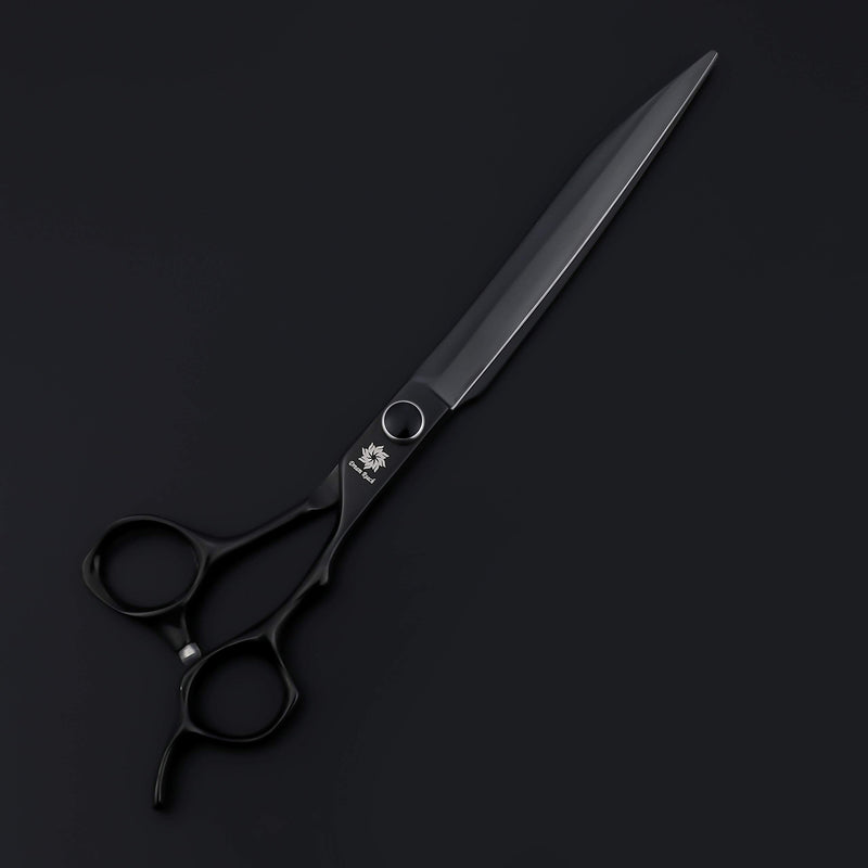 [Australia] - TIJERAS 8.0 inch Professional Pet Grooming Scissor, Dog Grooming Hair Cutting Shear with Black Bag, Japan 440C Stainless Steel, Safe Square Tip - Perfect for Pet Groomer or Home DIY Use 