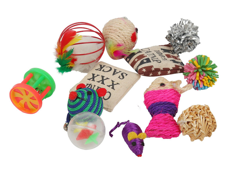 Fashion's Talk Cat Toys Variety Pack for Kitty 20 Pieces - PawsPlanet Australia