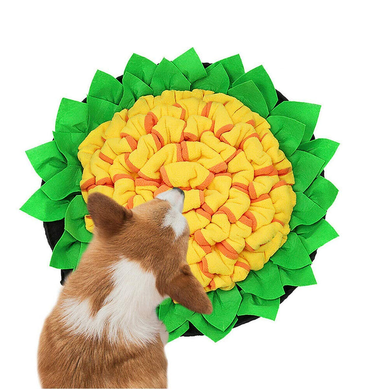 VWMYQ Snuffle Mat for Dogs,Dog Interactive Puzzle Dispenser Toys Encourages Natural Foraging Skills for Dog Stress Relief Machine Washable Mats A - PawsPlanet Australia