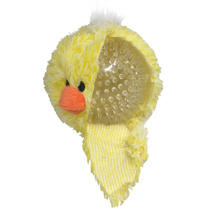[Australia] - Petlou EZ Squeaky Chick Ball Plush Dog Toy Small 