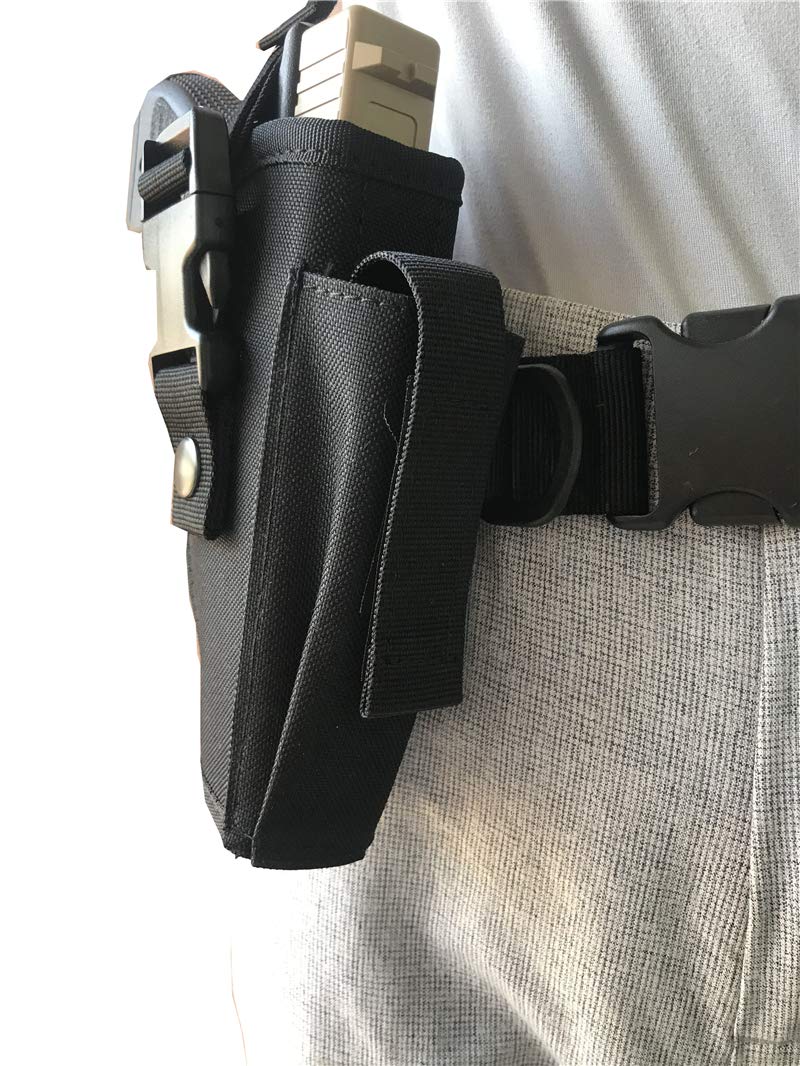 [Australia] - TACwolf Tactical Belt Holster with Mag Pouch Universal Outside for Right Waistband Holster 