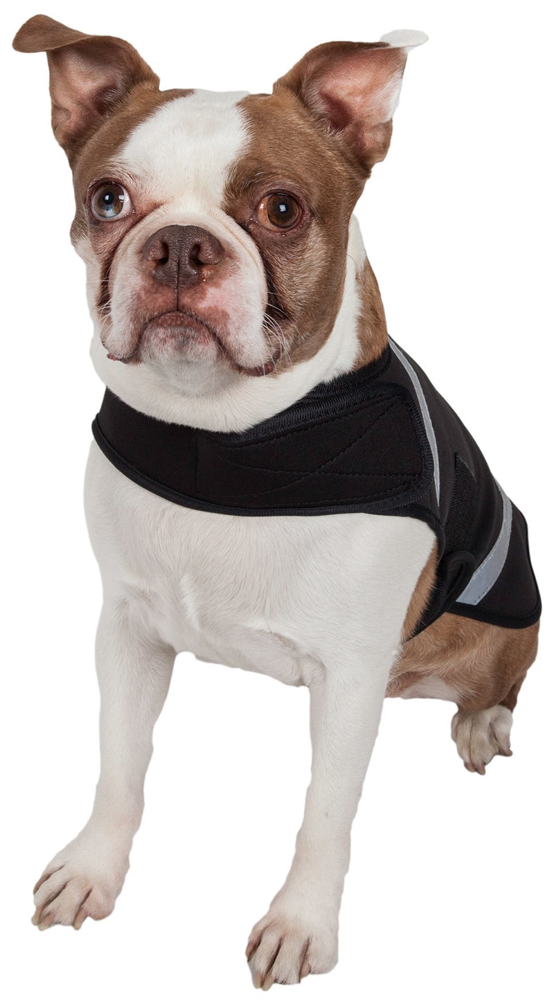 Extreme Neoprene Multi-Purpose Protective Shell Dog Coat Black Medium - PawsPlanet Australia