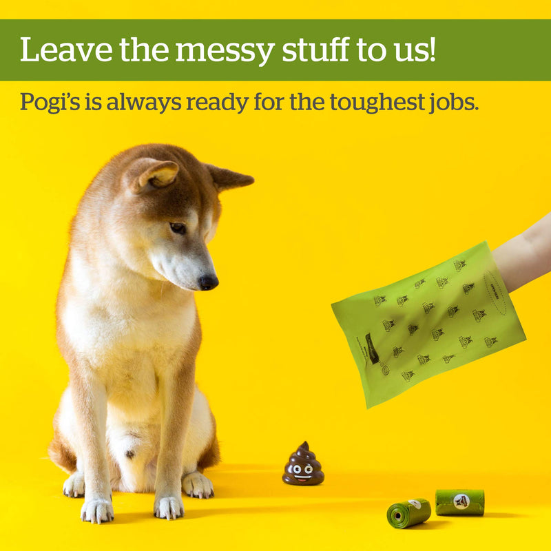 [Australia] - Pogi’s Poop Bags - Large, Leak-Proof, Earth-Friendly Poop Bags for Dogs 30 Rolls (450 Bags) Scented 