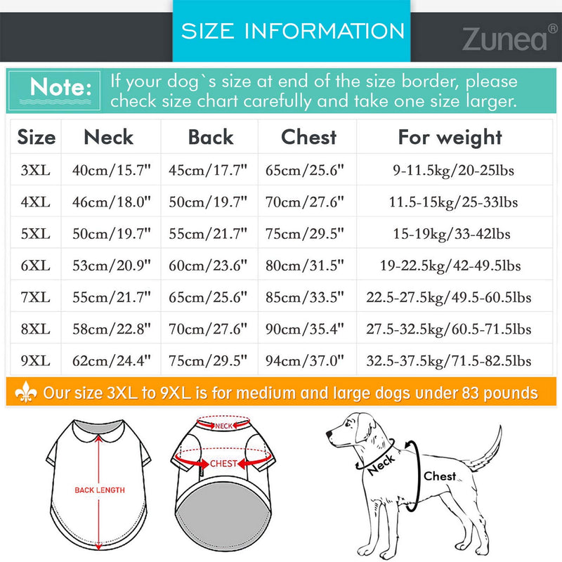 Zunea Waterproof Dog Raincoats for Medium Large Dogs Lightweight Reflective Jacket Safty Coat Windproof Mesh Lined Vest Clothes Outdoor Hunting Hiking Apparel for Wet Days Red 7XL 7XL (Neck:55cm; Back:65cm; Chest:85cm) red and black - PawsPlanet Australia