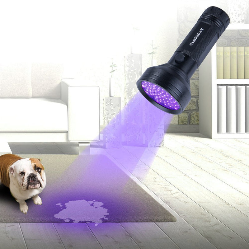 [Australia] - GLOSSDAY Blacklight Flashlight 68 LED UV Flashlight,Ultraviolet Flashlight Black Light Professional Pet Urine Detector for Dog/Cat Urine,Pet Stains,Hunting Scorpions 68LED 
