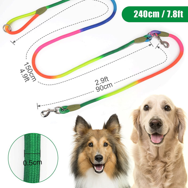 Hands Free Dog Leash for Large 220cm Rope Crossbody Dog Leash Reflective for Large Medium Small Dogs Walking, Jogging and Running Hands Free Color - PawsPlanet Australia