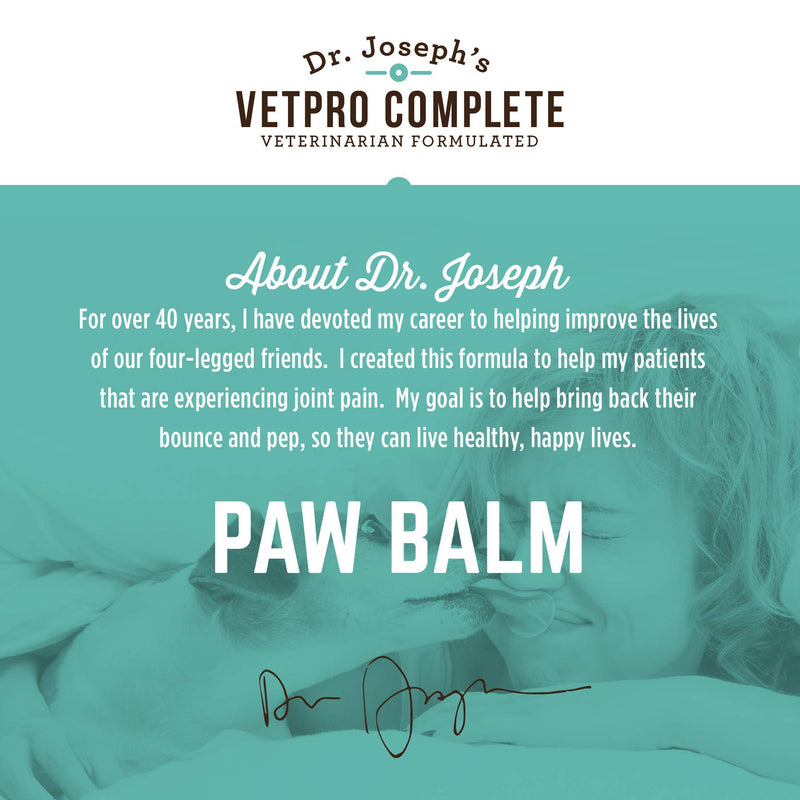 100% Natural Vet Formulated Paw and Nose Balm Wax for Dogs and Cats with Vitamin E and Aloe. Heals, Soothes, and Protects Cracked and Dry Paws and Noses. Made in USA - PawsPlanet Australia