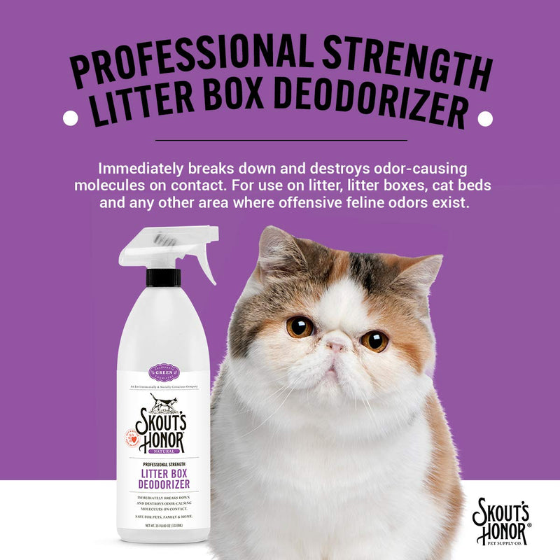 Skout’s Honor Professional Strength Litter Box Deodorizer - PawsPlanet Australia