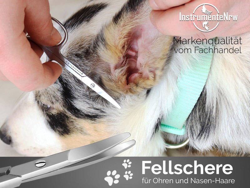 Paw scissors, small fur scissors, dog scissors, 9 cm, dog hair scissors - PawsPlanet Australia