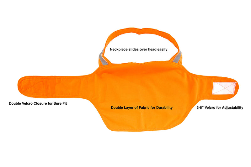 [Australia] - Tick Repelling Sport Dog Vest Orange Large 