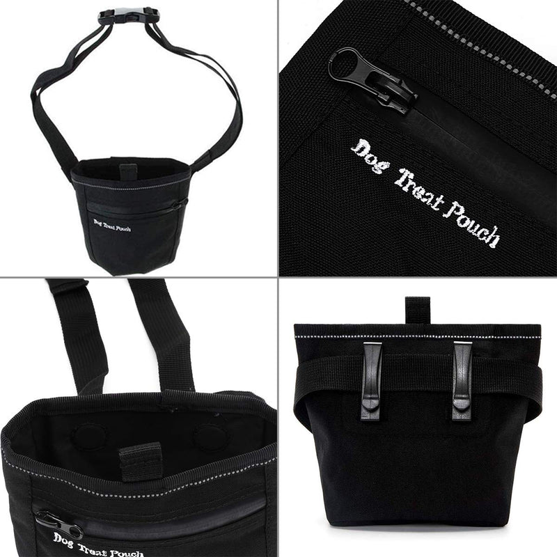 N-brand Dog Treats Training Pouch with Clip Waist Belt Magnetic Closure Puppy Doggie Snack Reward Bags Bait Pouches Dog Treat Carrier Holder - PawsPlanet Australia