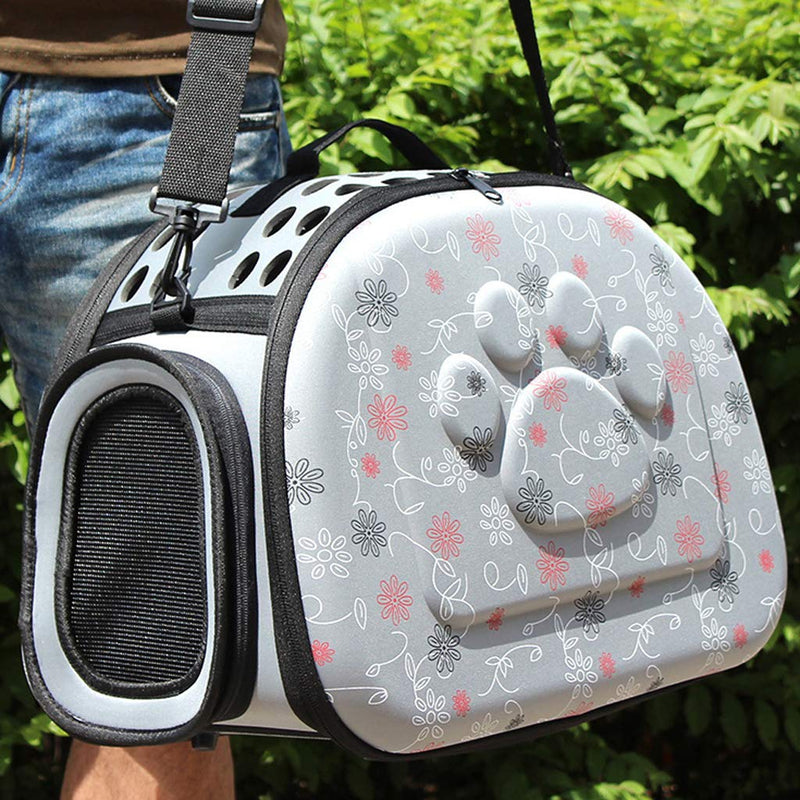 OldPAPA Pet Carrier Backpack - Foldable Dog Carrier Shoulder Bags, Breathable Cat Carrier Bags for Outdoor and Travelling - PawsPlanet Australia