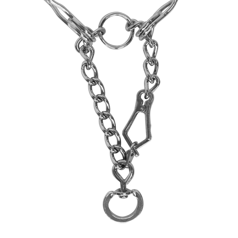 [Australia] - Deluxe Adjustable Prong Training Collar with Quick Release, No-Choke Pinch Collar is Safe and Effective, Chrome-Plated for Maximum Strength, Will Not Rust or Break (Sizes: Small, Medium, Large) 