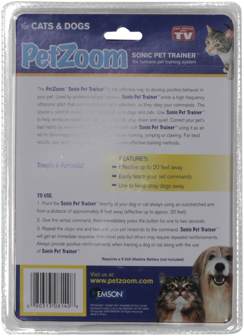 [Australia] - EMSON DIV. OF E. MISHON PetZoom 8140 Sonic Pet Trainer 