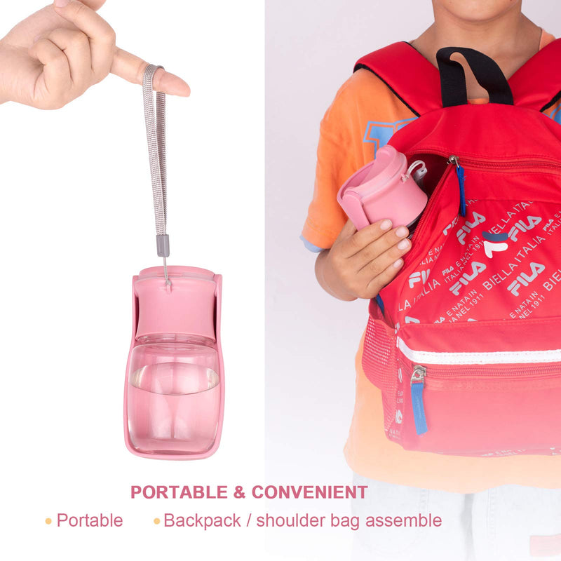 Canareen Foldable Dog Water Bottles - Portable Leak Proof & Food Grade Plastic Dog Travel Water Bottle | Pet Water Bottle for Dog Cat Outdoor Walking Hiking Travel - PawsPlanet Australia