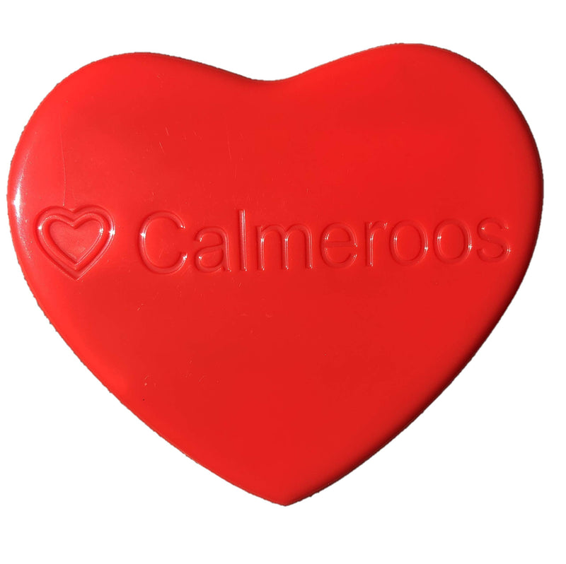 Calmeroos Plush Heartbeat Toys - Calming Separation Anxiety Relief Toys for Puppies and Kittens - Heartbeat Simulator in a Soft Comforting Pillow Pet Plush for Dogs and Cats Brown - PawsPlanet Australia
