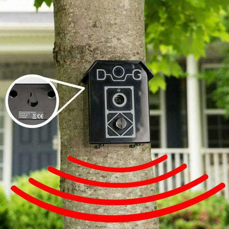 [Australia] - VOOO4CC Ultrasonic Dog Bark Stop Device Outdoor Training Control Dog Anti Barking Deterrent 